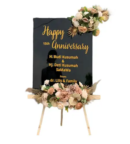 Papan Bunga Akrilik Krembangan