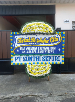 Papan Bunga Duka di Krembangan
